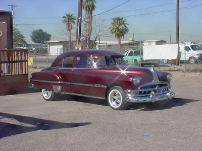 1952 purple Pontiac