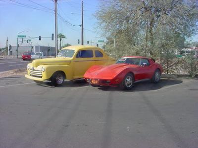 Ford and Corvette