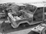 Jeep Wagoneer <br>in the bone yard