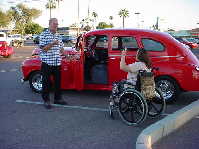 1940 Plymouth and<br>Gary and Tammy