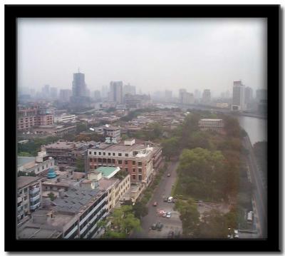 The skyline of Guangzhou