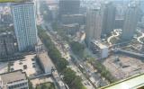 View from window in our room at the Dolton Hotel in Changsha