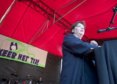 Agnes Jongerius - Leader of the Dutch FNV trade union