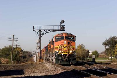 BNSF 4312 W at 70 mph
