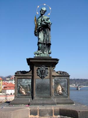 The statue of John of Nepomuk