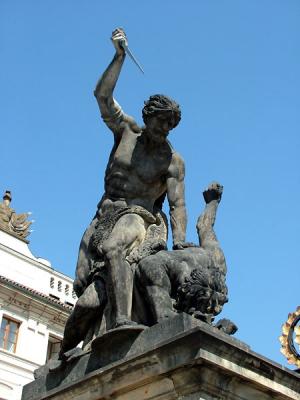 Statues on the Gates