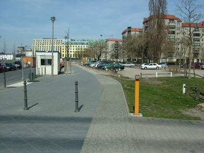 Site of where Hitlers bunker was deep underground