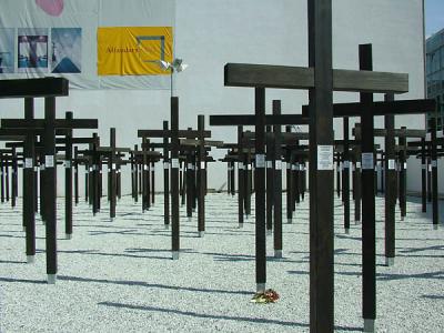 Memorial near Check Point Charlie