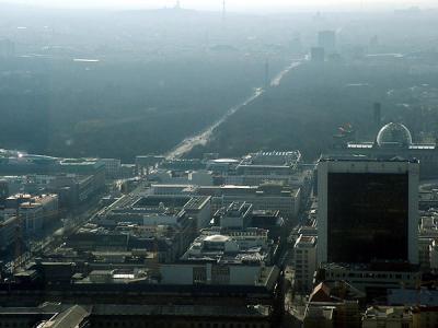 View from the TV Tower in East Berlin