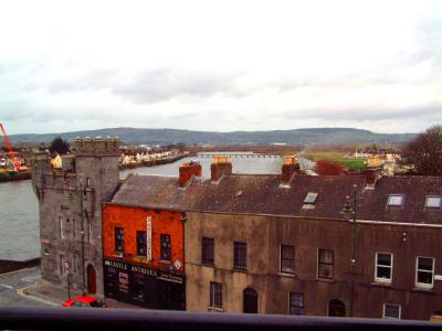 View from King Johns Castle