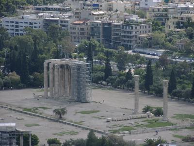 Temple of Zeus - Completed 132 AD by Hadrian