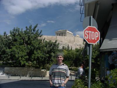 Acropolis from the Agora - Hi Dan!