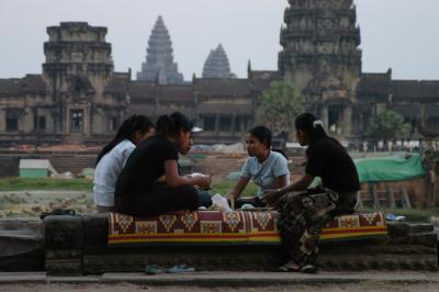 piknic at Angkor