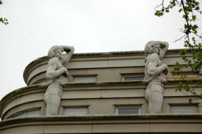 April 2005 - Caryatid near Viaduc des Arts 75012