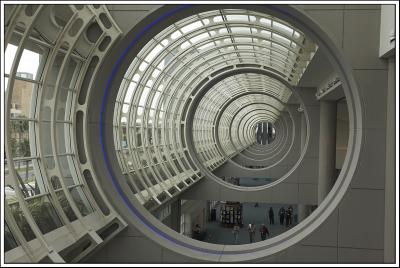 Time Tunnel? - San Diego Convention Center interior