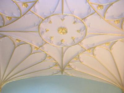 Ceiling of theStrawberry Room