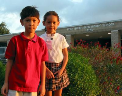 First Day of School, August 2002