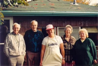 Jack, Grandpa, Ken, Helen and Mom 1989