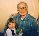 Grandpa and Meghan 1988