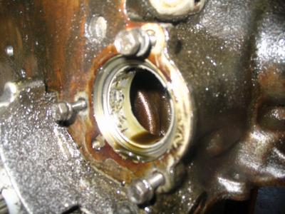 This is what a BAD Intermediate Shaft Bearing Looks like!