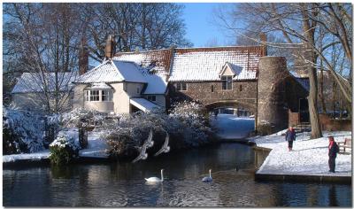 Pulls Ferry in the Winter