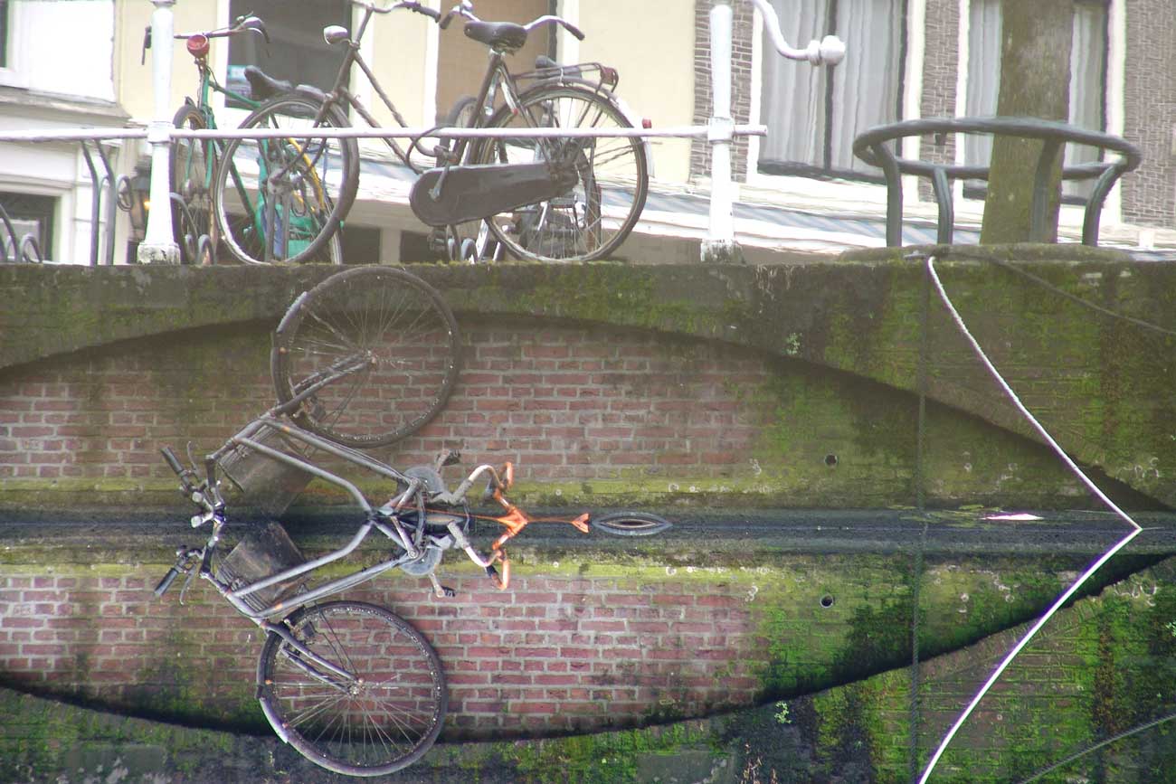 Drowned bycicle