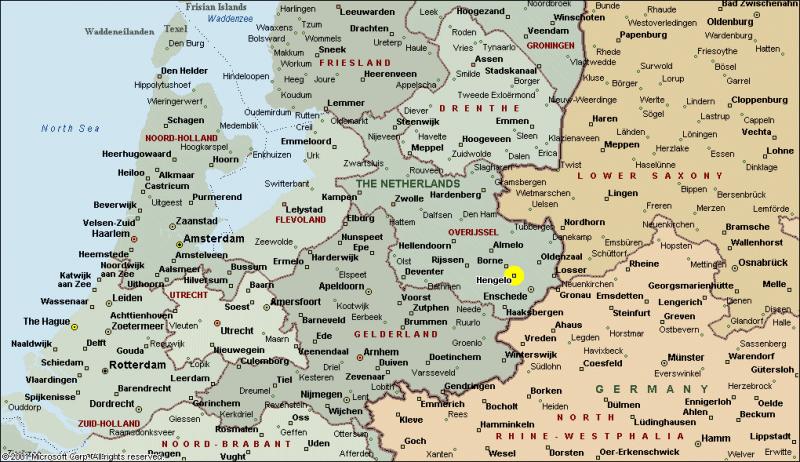 Hengelo Map