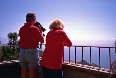 german tourists always seem to wear red?