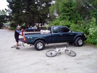 Steve:  Parking area off Reservation Rd.