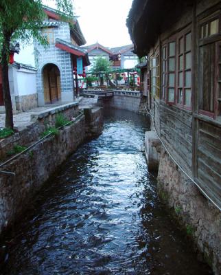 ditch,Lijiang ancient town 8