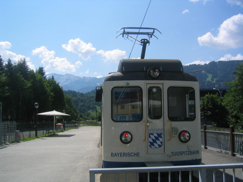 Cable car to Zugspitch