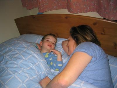 Mornin Mom, I slept with Grandad