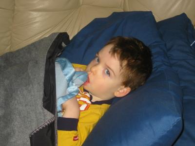 Pallet on the couch