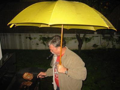 Bargeque in the rain?