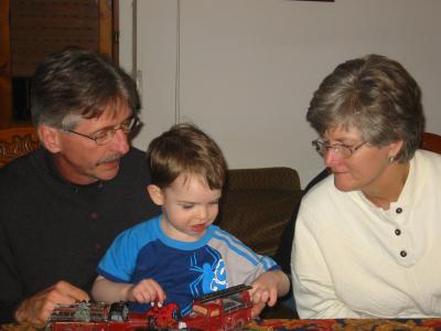 Dave & Carolyn with Sean