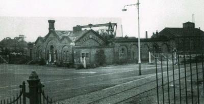 Blue Town Railway Station.