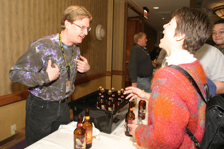 Victory Brewings Jim Busch promotes some Victory Belgian-style ales