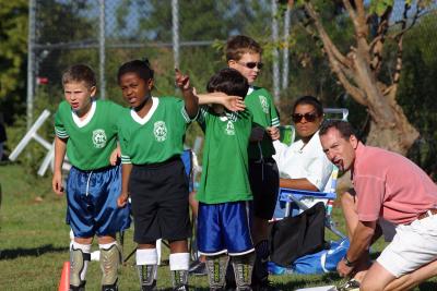 Kicking Cobras Soccer Team -- Fall 2002 -- Game 3