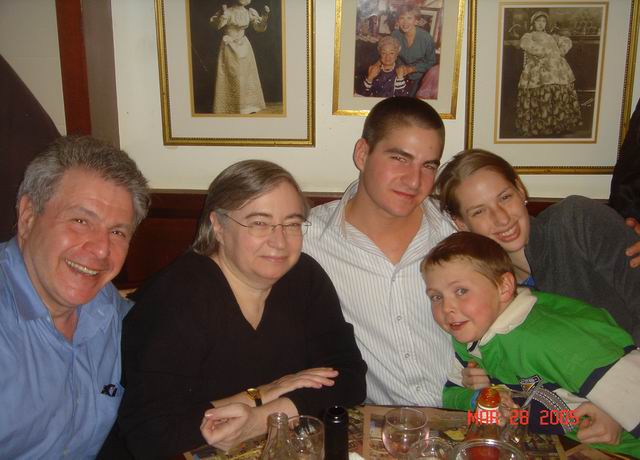 with jeremy and family
