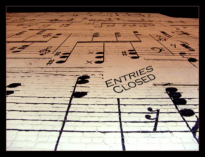 Close of Entries - NOT for Voting