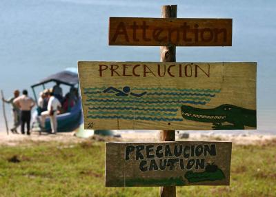 Beware of gators!