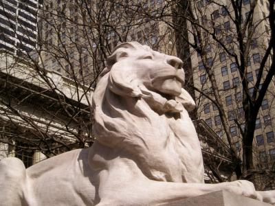 New York Public Library lion
