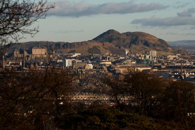 Edinburgh - View to Arthurs Seat