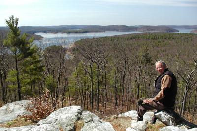 Me at Soapstone Hill, Quabbin