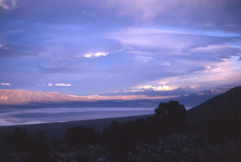 Sunset, Owens Dry Lake