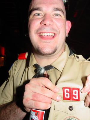 Dsc09416.jpg Stefan is from boy scout troop 69., But I thought scouts were supposed to serve frist