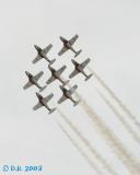 Five ship barrel roll