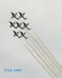 Five ship barrel roll