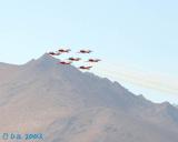 Five ship fly-by