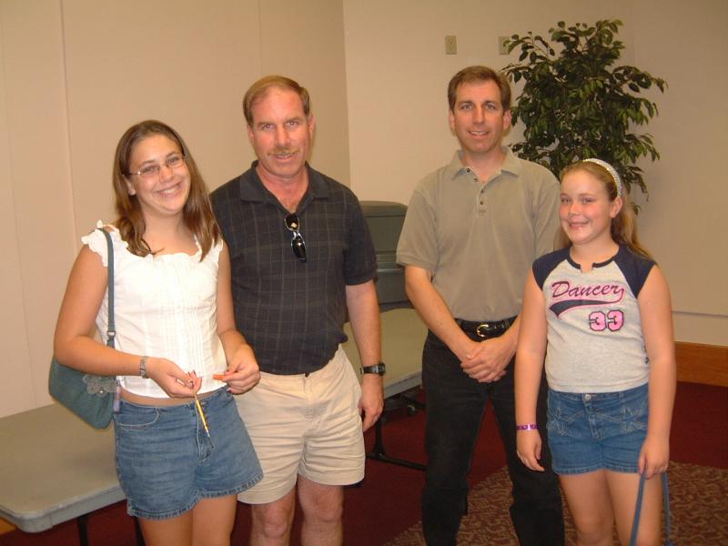 L to R:  Liz Solyom, Dave Pires, Bob Pires, Stephanie Solyom